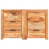 Rustika Rowe -  Drawer Cabinet 118x33x75 cm Solid Acacia Wood